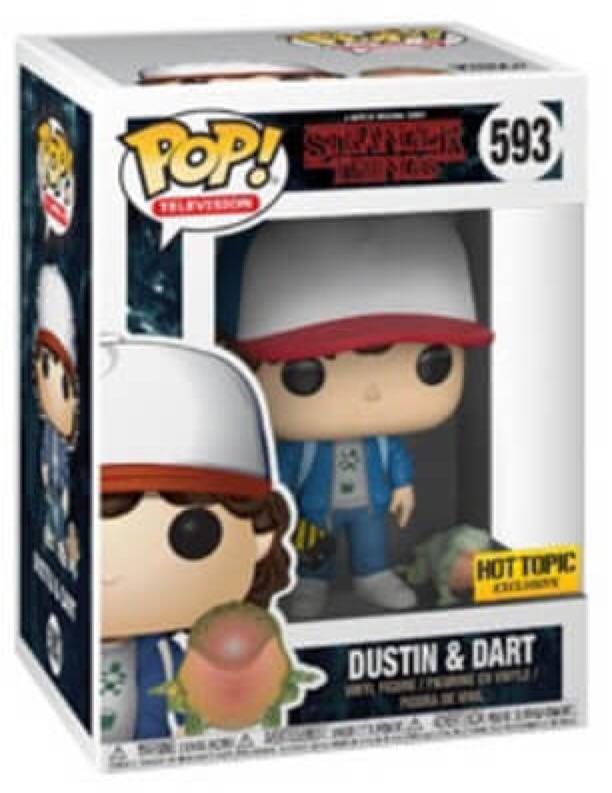 Dustin & Dart - Stranger Things vinyl figure collectible [Barcode 889698243636] - Main Image 2