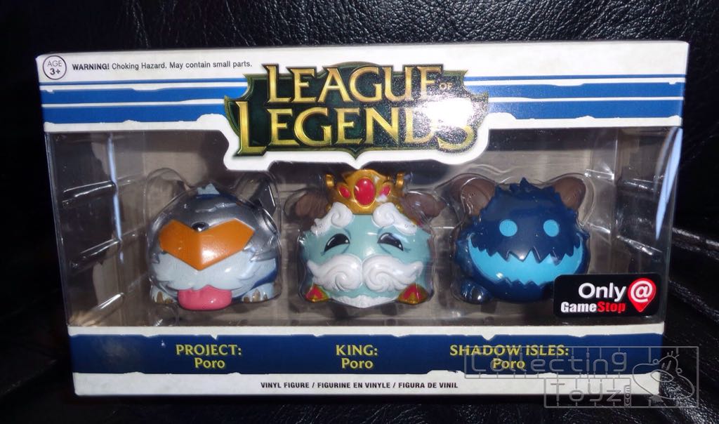 Poro Set 2 (Project Poro, King Poro, Shadow Isles Poro) - League of Legends vinyl figure collectible - Main Image 2