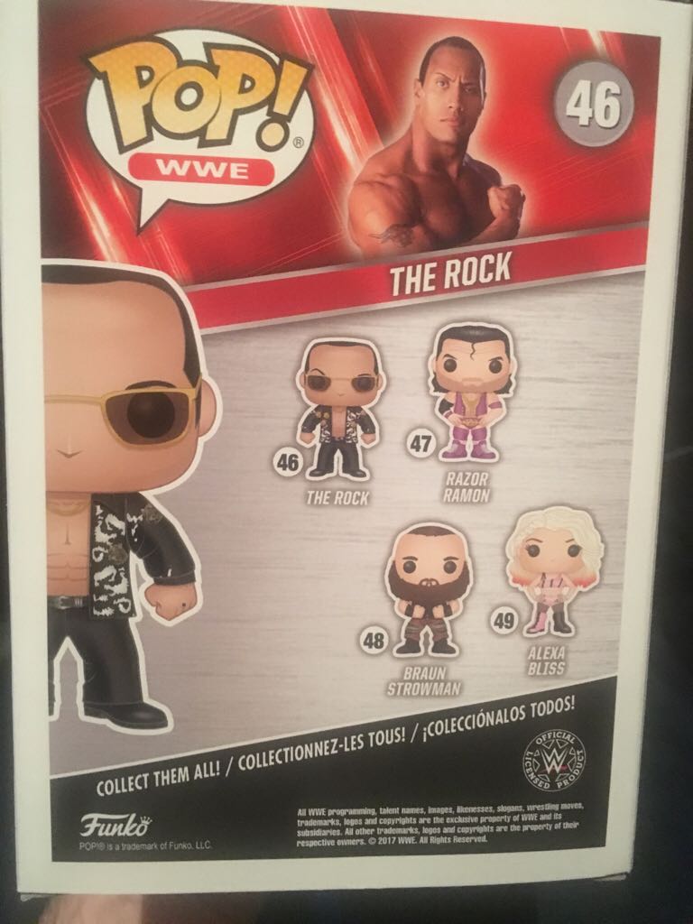 The Rock  - WWE vinyl figure collectible - Main Image 2