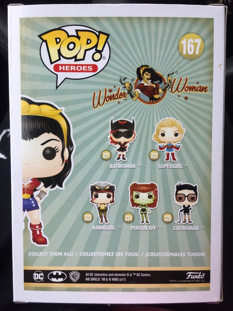 Wonder Woman (Holliday) - DC Universe vinyl figure collectible [Barcode 889698236478] - Main Image 2