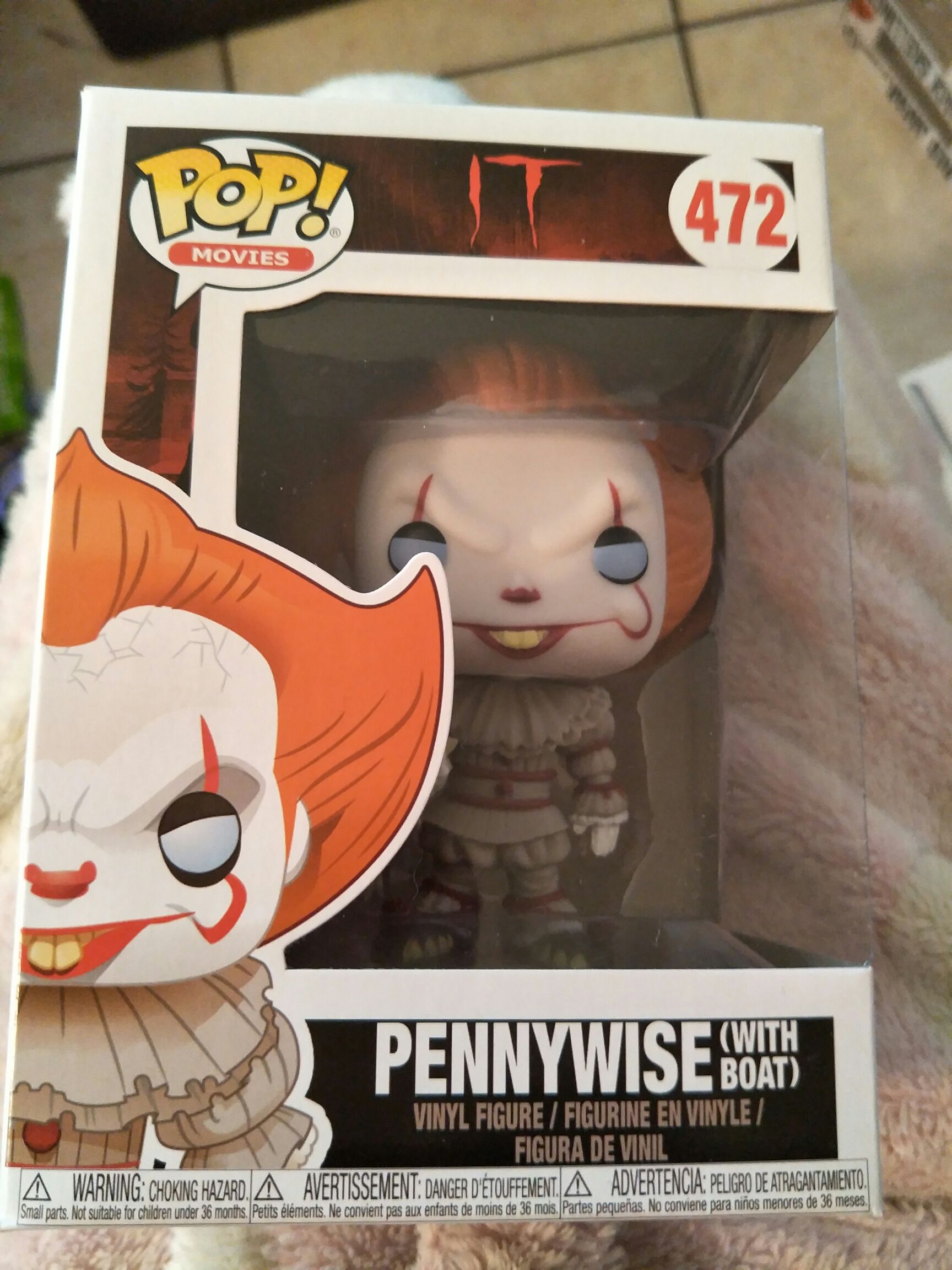 Pennywise with Boat - It vinyl figure collectible - Main Image 2
