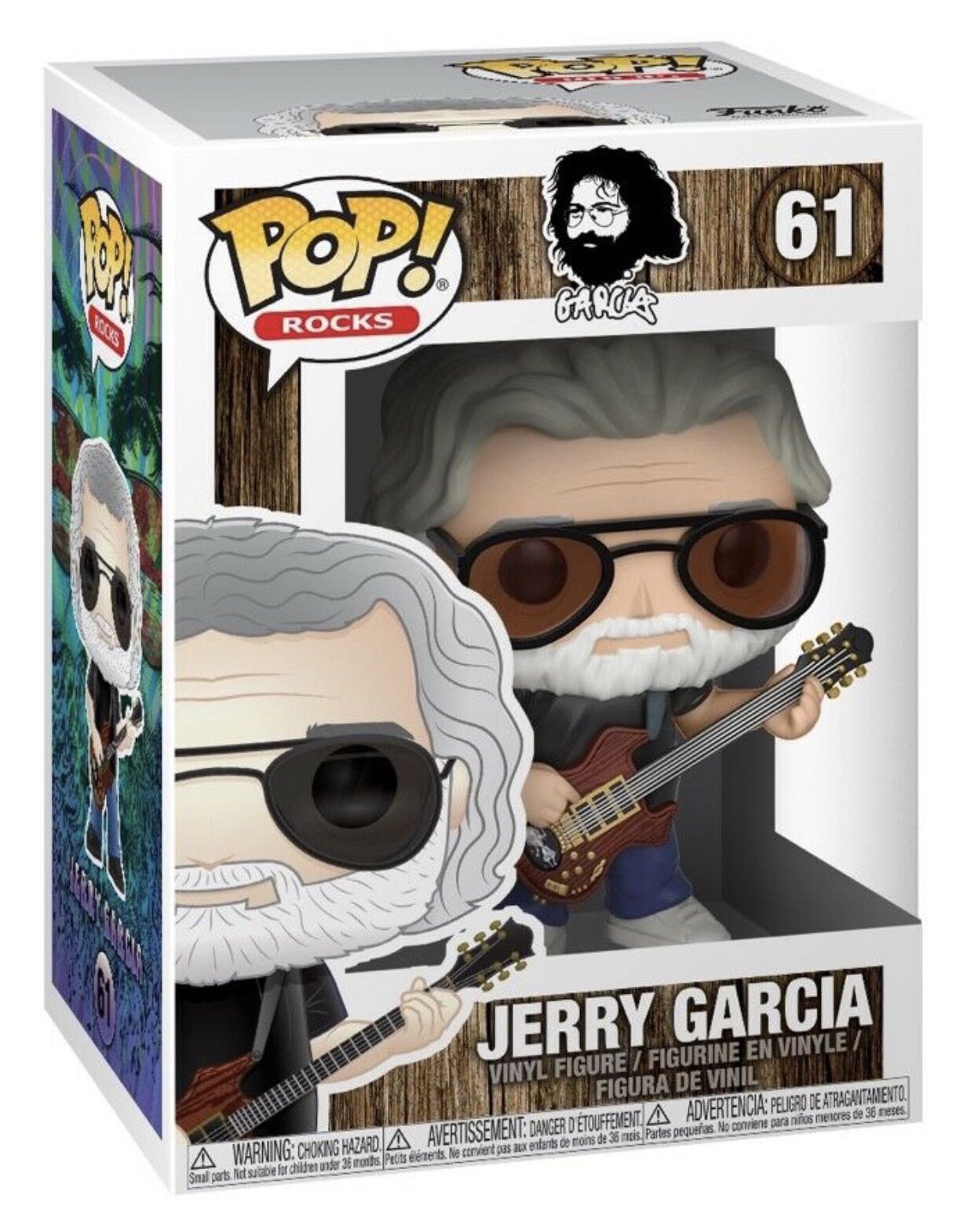 Jerry Garcia - Musicians vinyl figure collectible [Barcode 889698245289] - Main Image 3