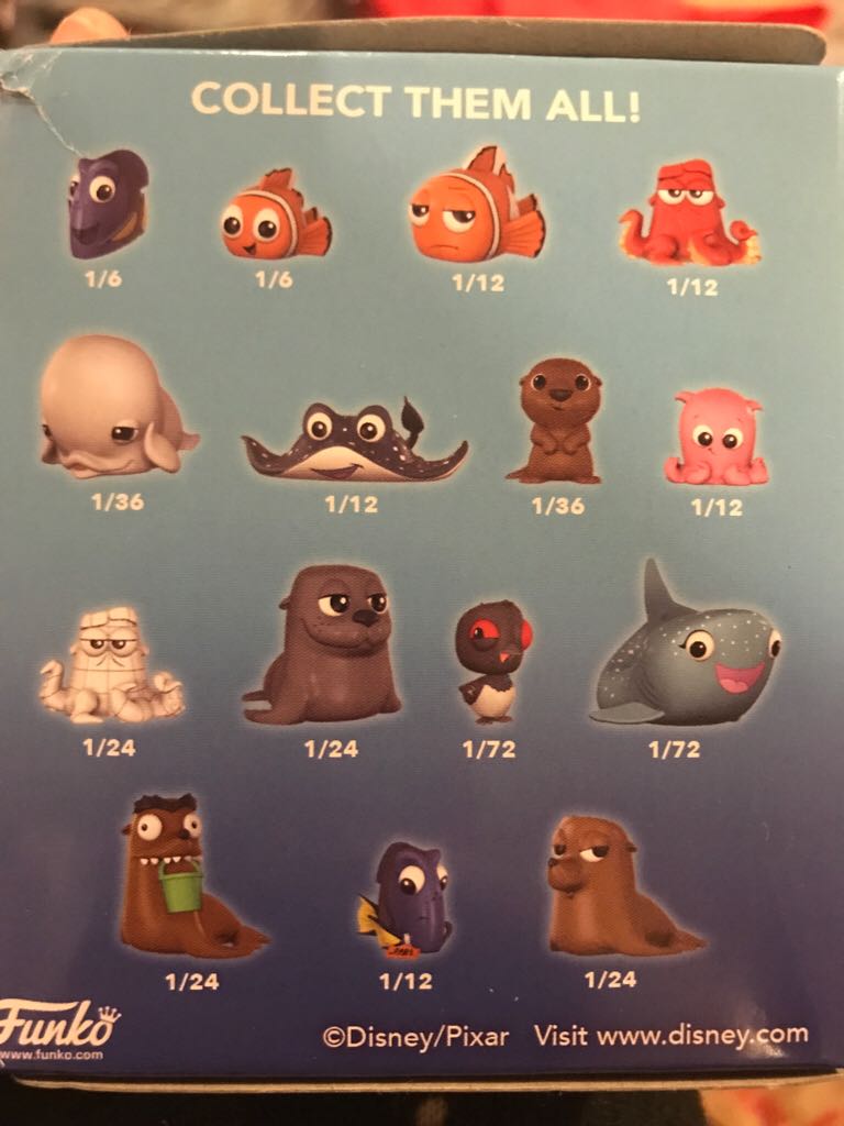 Finding Dory Mystery Minis - Finding Nemo vinyl figure collectible [Barcode 849803091668] - Main Image 2