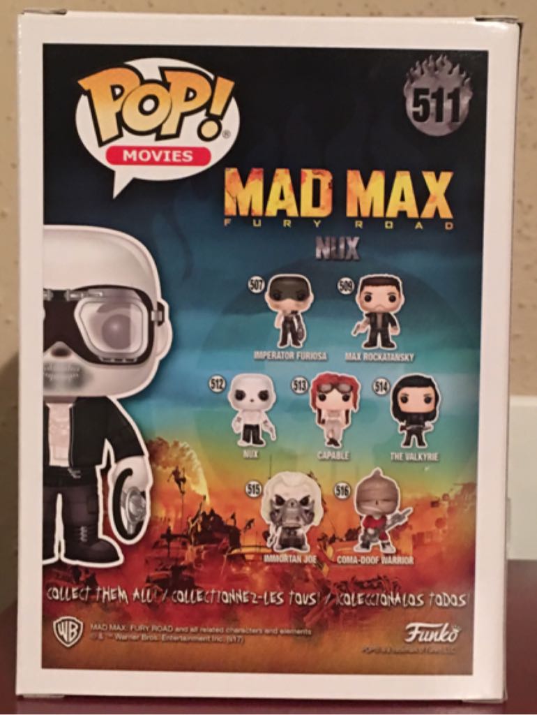 Fury Road Nux (Goggles)  vinyl figure collectible [Barcode 889698280198] - Main Image 2