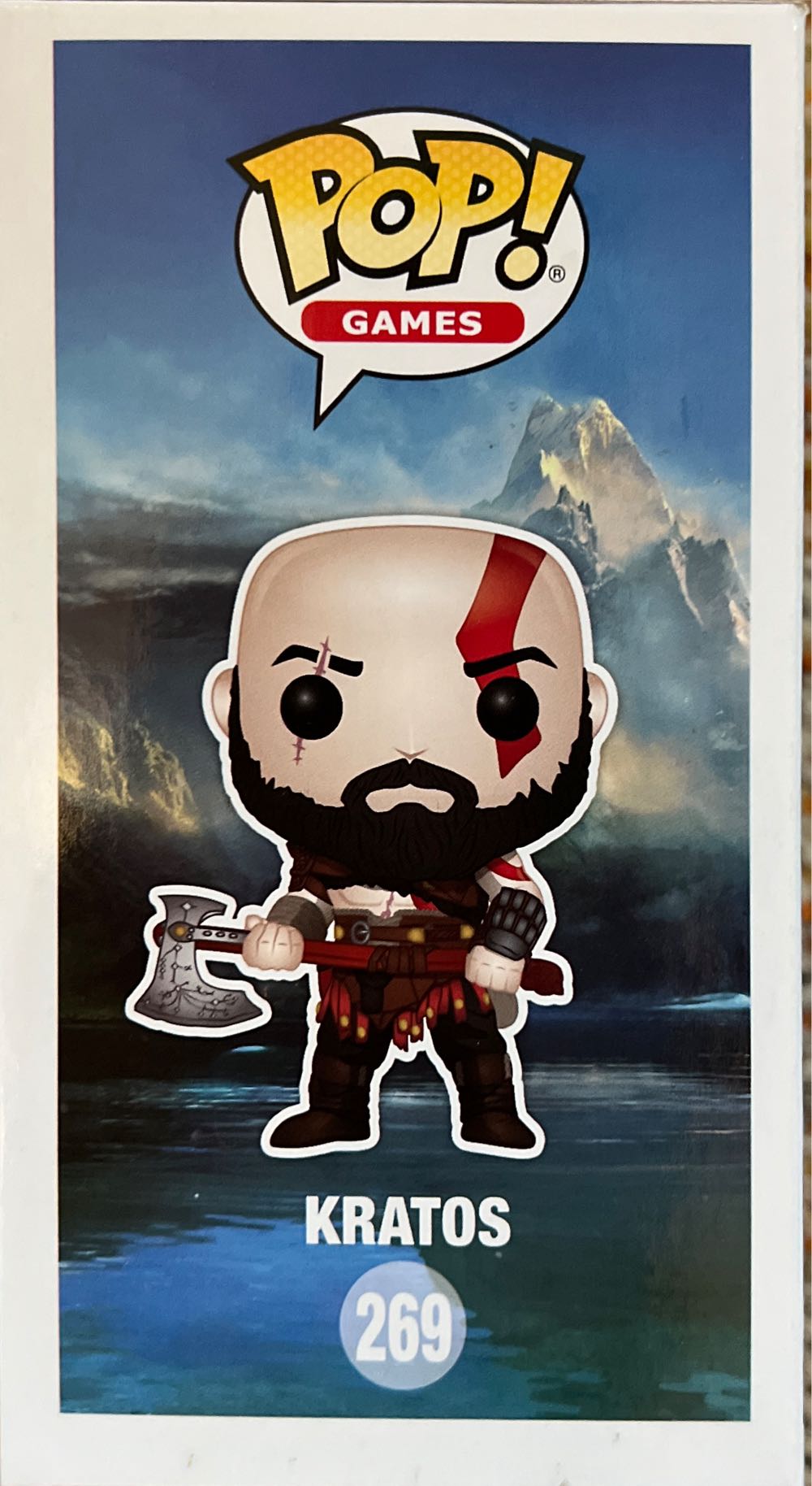 Kratos - God of War vinyl figure collectible [Barcode 889698270311] - Main Image 3