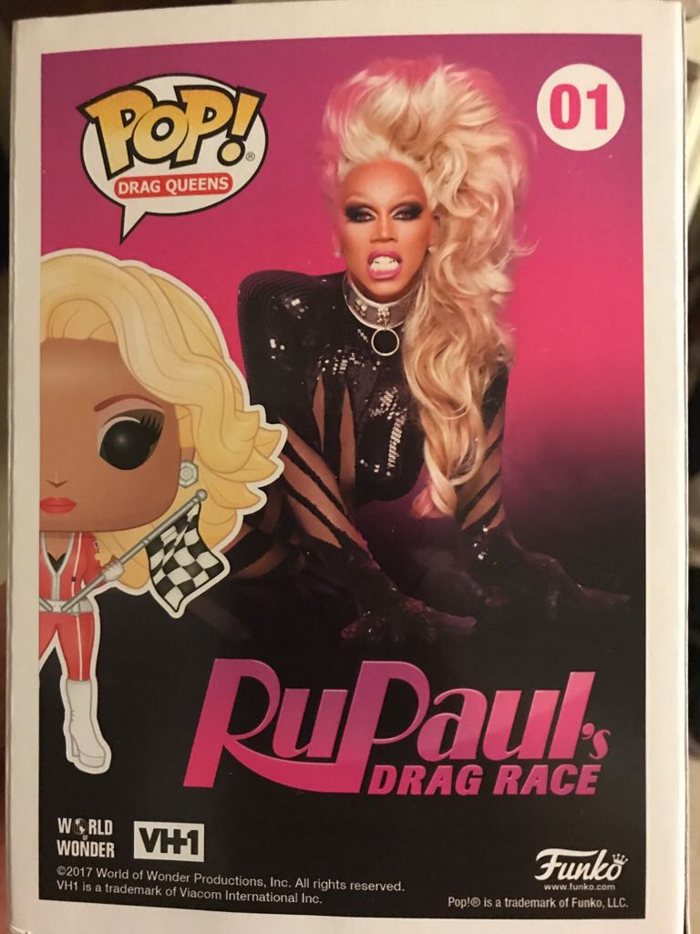 RDR Ru Paul  vinyl figure collectible [Barcode 889698237321] - Main Image 2