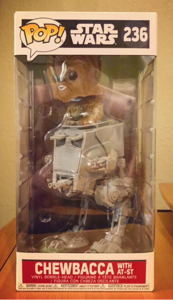 Chewbacca with AT-ST - Star Wars vinyl figure collectible - Main Image 2
