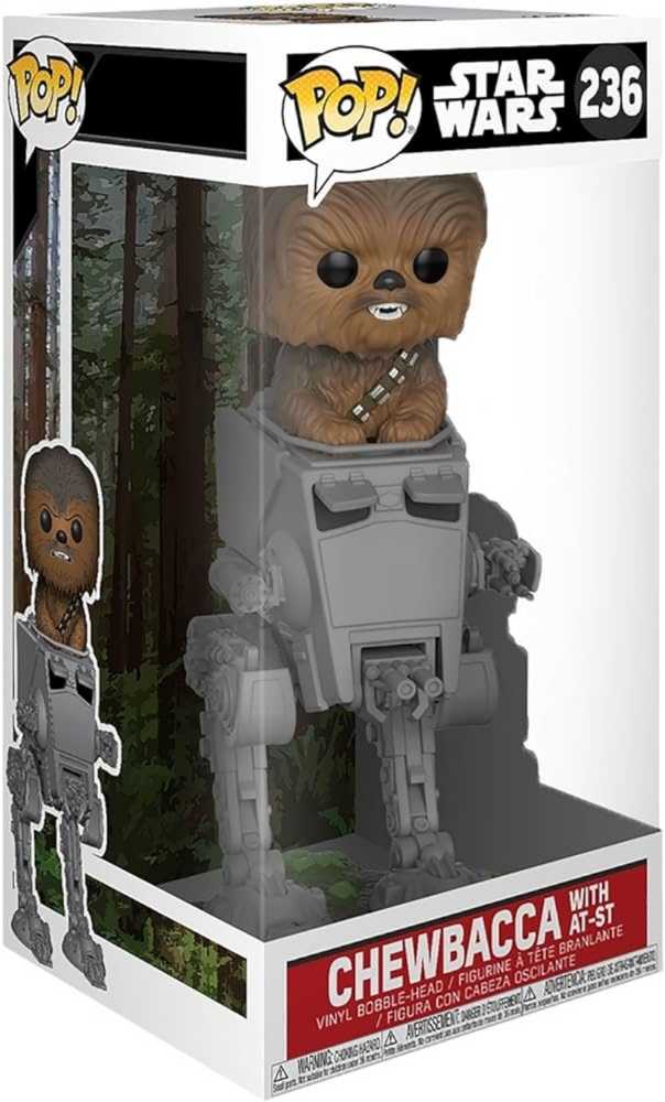 Chewbacca with AT-ST - Star Wars vinyl figure collectible - Main Image 3