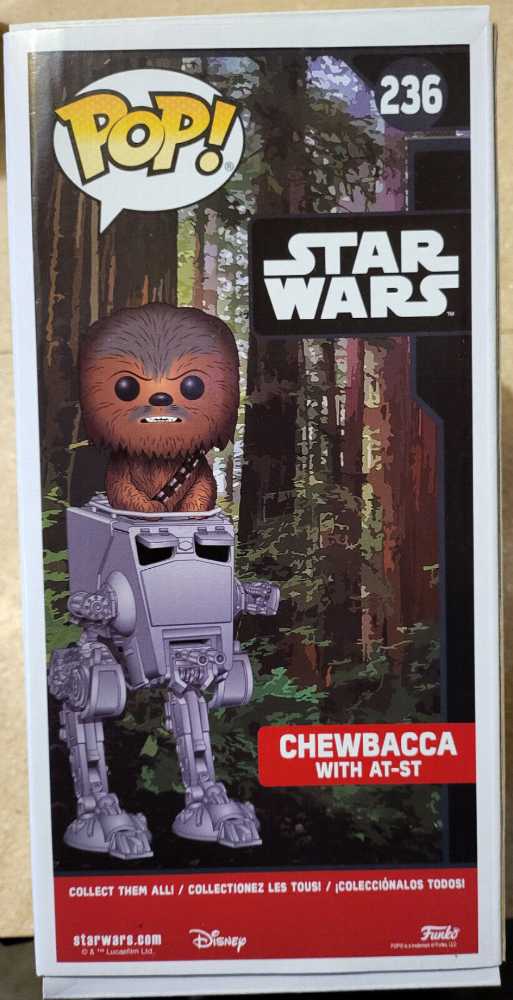 Chewbacca with AT-ST - Star Wars vinyl figure collectible - Main Image 4