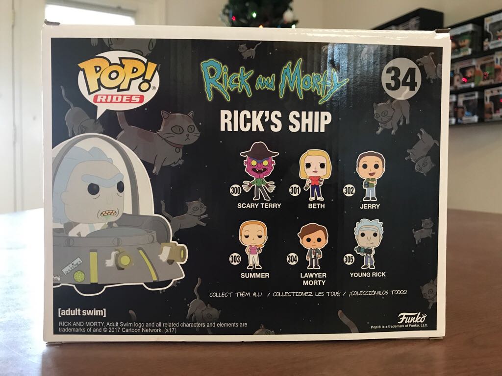 Rick’s Ship - Rick & Morty vinyl figure collectible [Barcode 889698238113] - Main Image 2