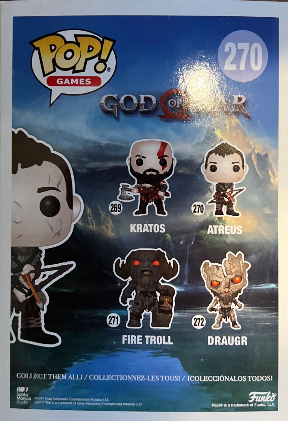 GOD OF WAR Atreus 270 1/4 - God of War vinyl figure collectible [Barcode 889698270328] - Main Image 4