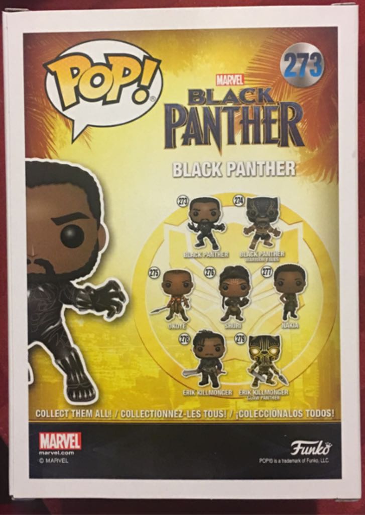 Black Panther  vinyl figure collectible - Main Image 2