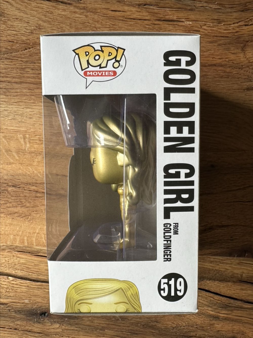 Golden Girl [From Goldfinger] - 007 vinyl figure collectible [Barcode 889698247030] - Main Image 4