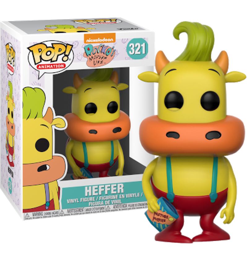 Rocko’s Modern Life Heffer  vinyl figure collectible - Main Image 2
