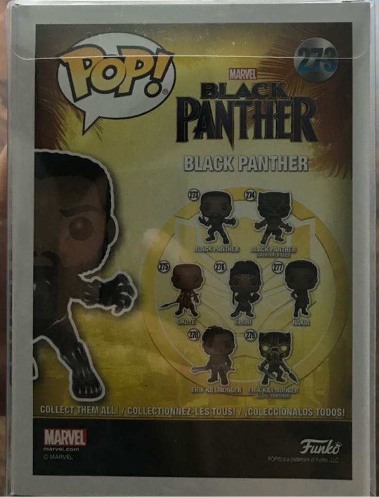 Black Panther (Chase)  vinyl figure collectible - Main Image 2