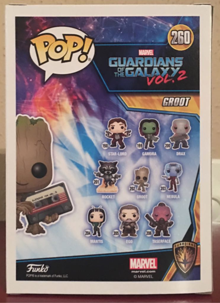 Groot - Guardians of the Galaxy Vol. 2 vinyl figure collectible [Barcode 889698214599] - Main Image 2