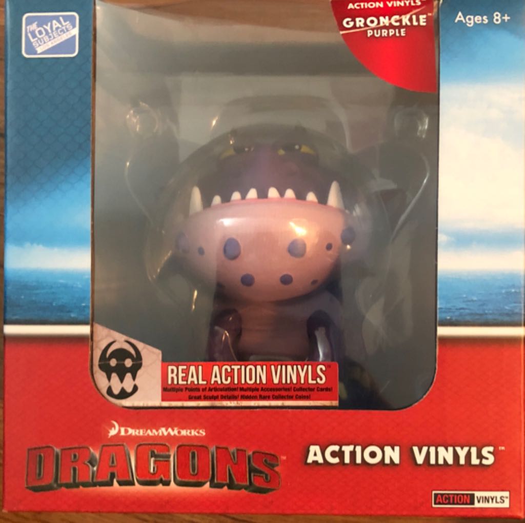 Gronckle Green  vinyl figure collectible [Barcode 820103874229] - Main Image 2