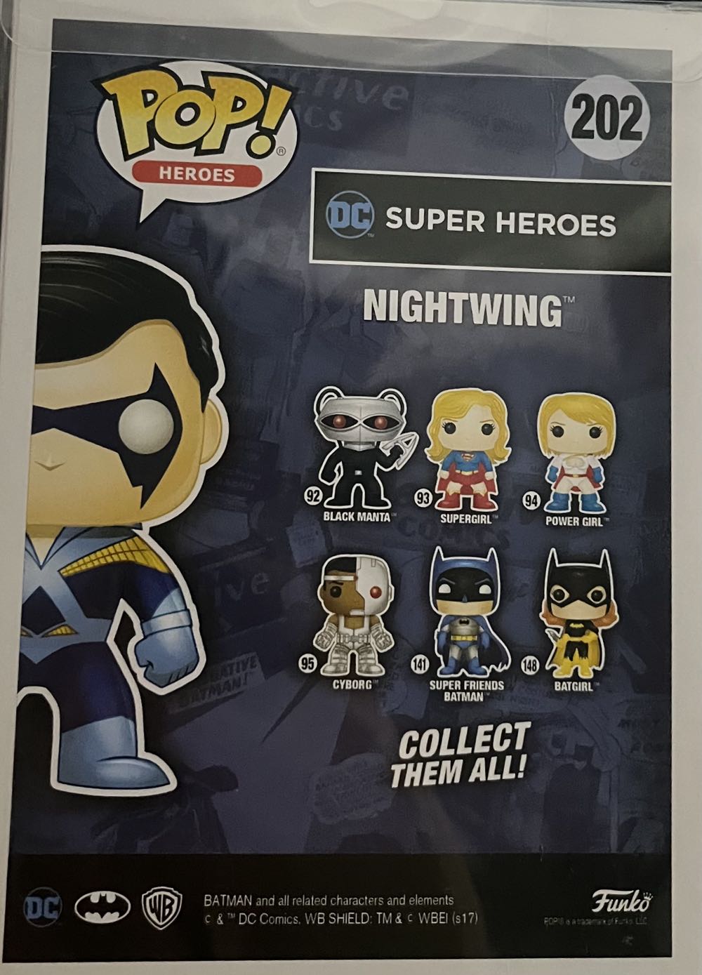 Nightwing - DC: Superheroes vinyl figure collectible [Barcode 889698148894] - Main Image 4