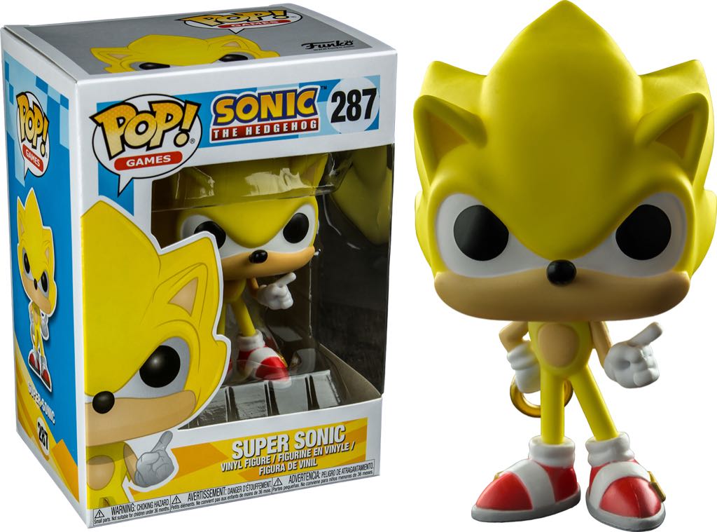 Super Sonic - Sonic the Hedgehog vinyl figure collectible - Main Image 2
