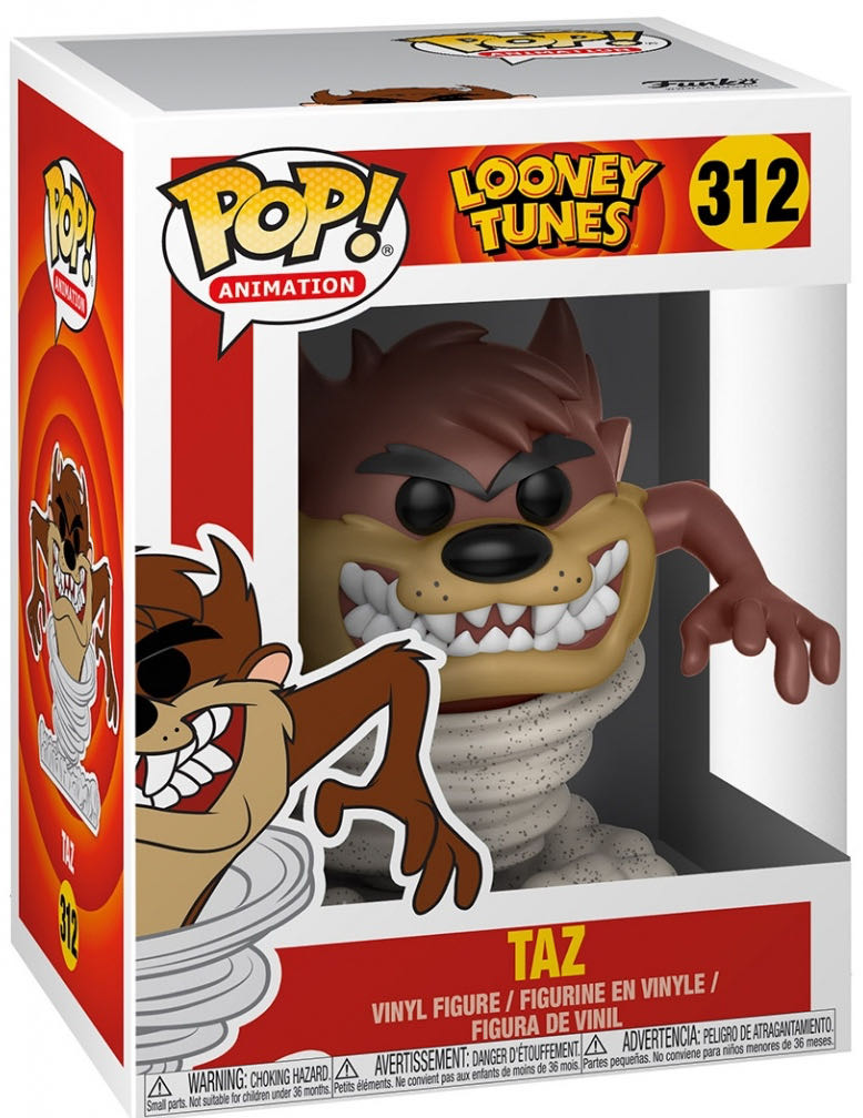 Taz - Looney Tunes vinyl figure collectible [Barcode 889698265652] - Main Image 3