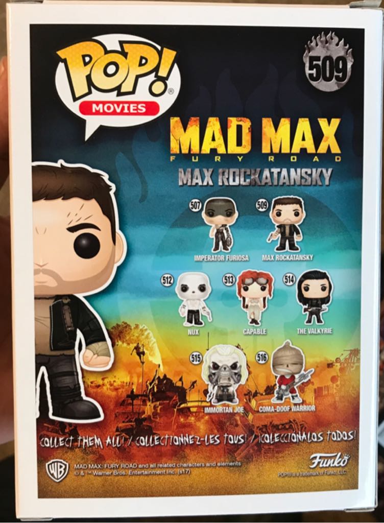 Max Rockatansky  vinyl figure collectible [Barcode 889698280389] - Main Image 2