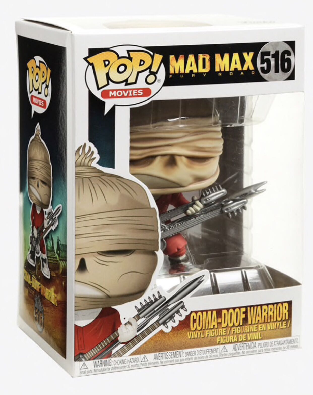 Mad Max #516 Coma-Doof Warrior  vinyl figure collectible [Barcode 889698280297] - Main Image 3