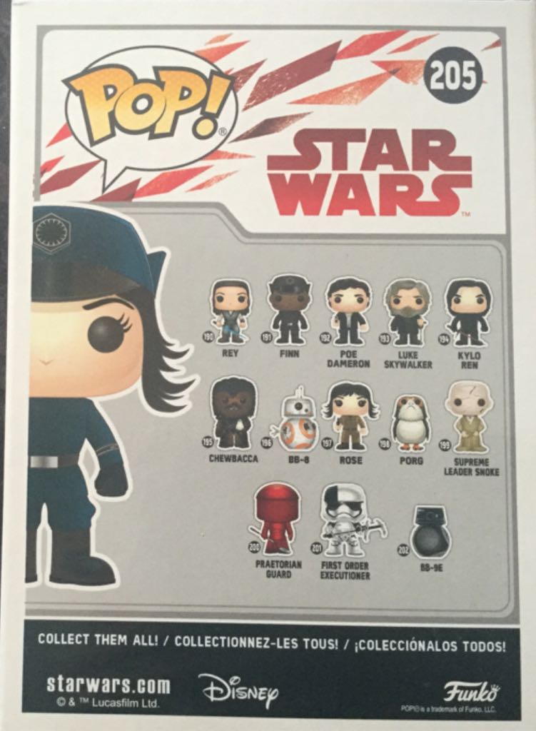 Rose - Star Wars vinyl figure collectible [Barcode 889698147651] - Main Image 2
