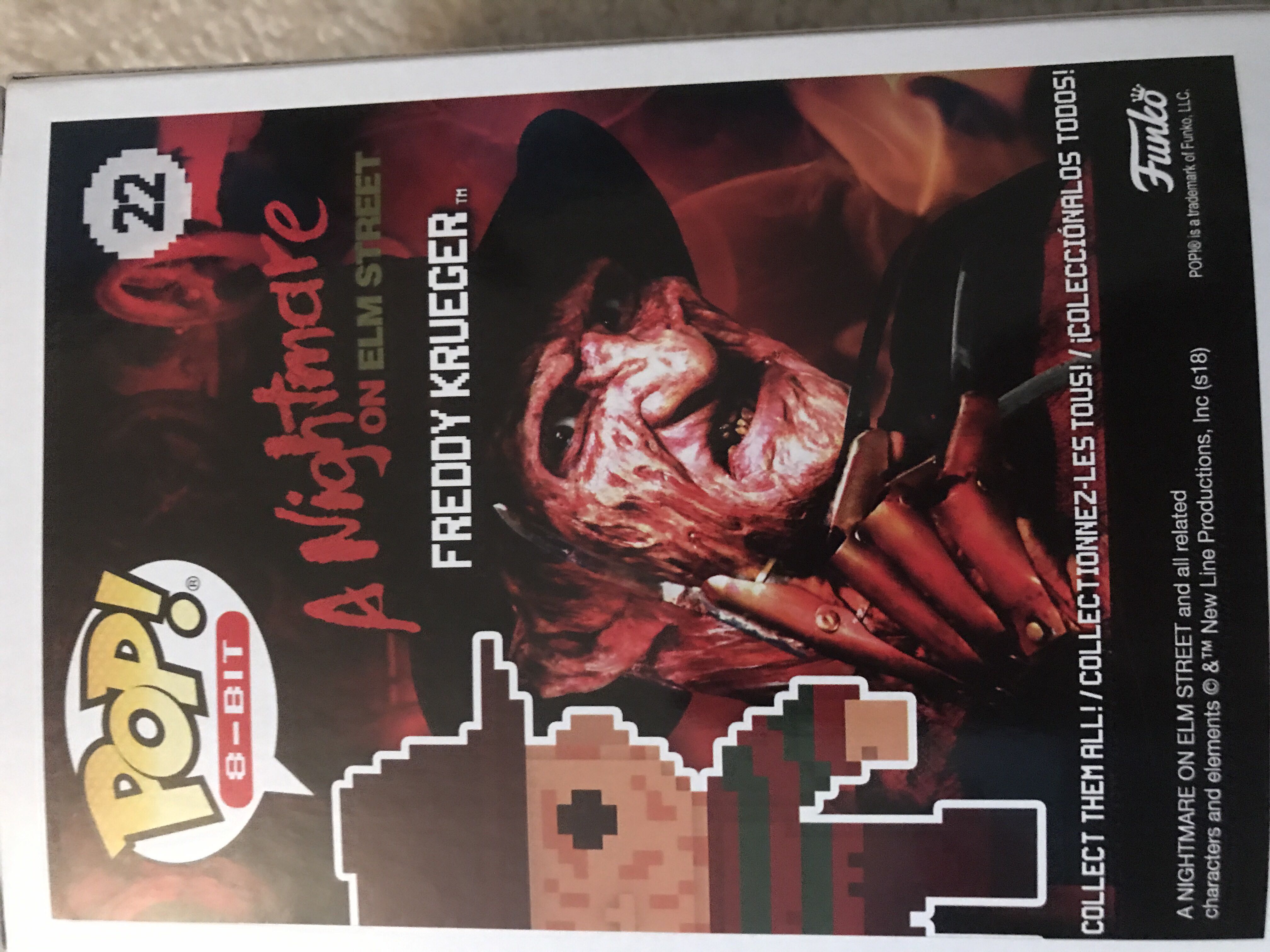 A Nightmare On Elm Street: Freddy Krueger (8-Bit) - A Nightmare on Elm Street vinyl figure collectible [Barcode 889698245951] - Main Image 2