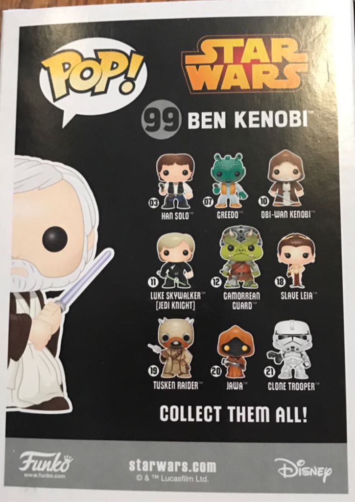 Ben Kenobi - Star Wars vinyl figure collectible - Main Image 2