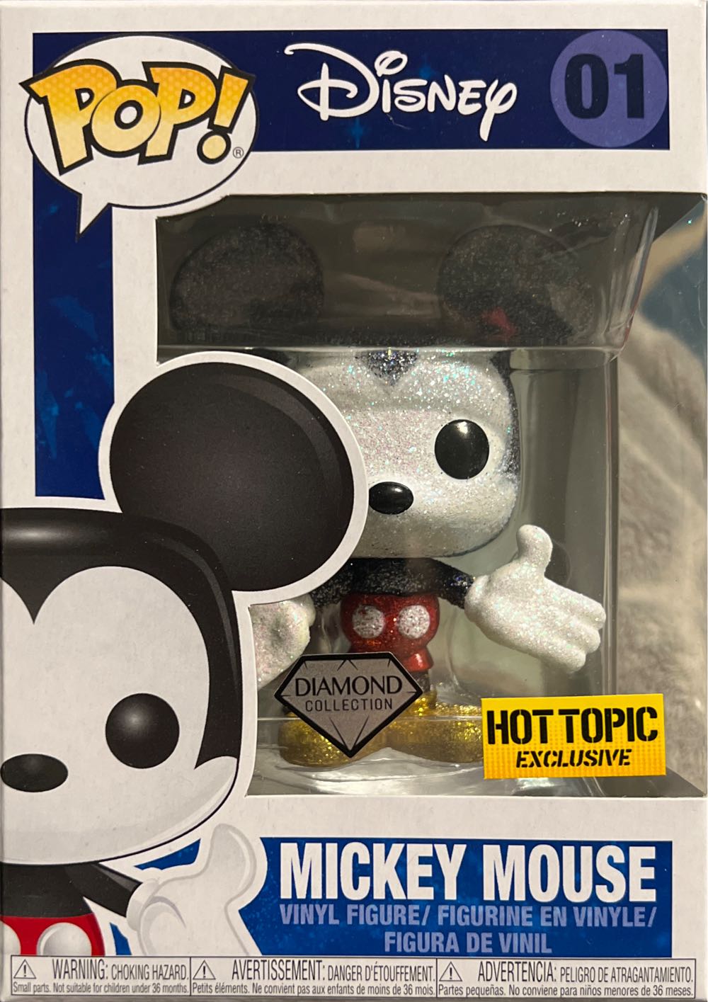 Mickey Mouse (Diamond) - Mickey Mouse vinyl figure collectible - Main Image 3