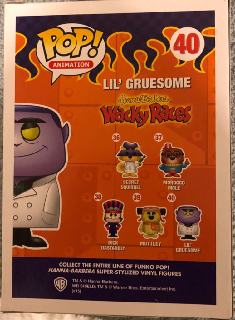 Lil’ Gruesome - Hanna-Barbera vinyl figure collectible [Barcode 4589974704450] - Main Image 2