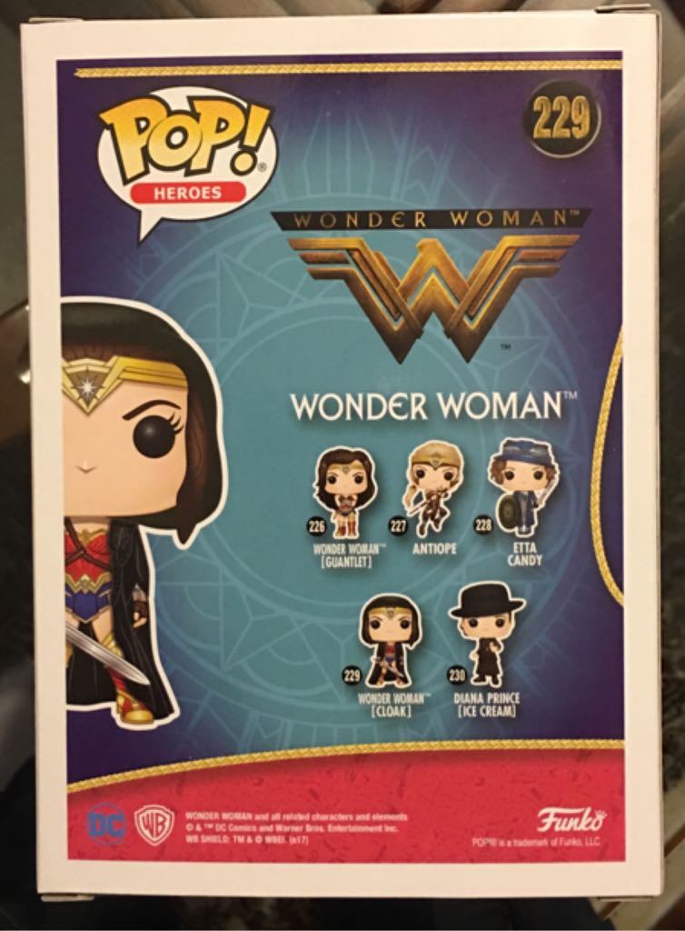 Wonder Woman Sepia (EE Exclusive) - Wonder Woman vinyl figure collectible [Barcode 889698289306] - Main Image 2