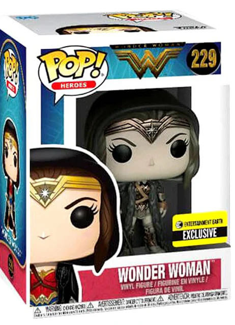 Wonder Woman Sepia (EE Exclusive) - Wonder Woman vinyl figure collectible [Barcode 889698289306] - Main Image 3