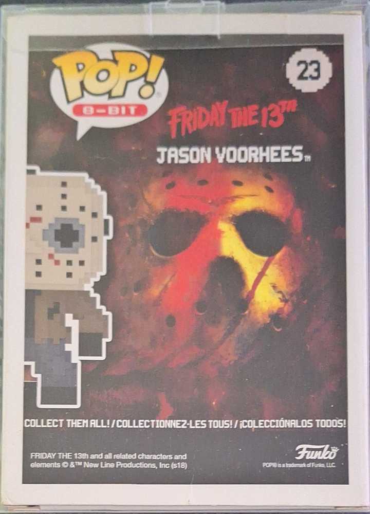 Funko Pop Friday The 13th Jason Voorhees 8-Bit Regular  - Friday the 13th vinyl figure collectible [Barcode 889698245968] - Main Image 2