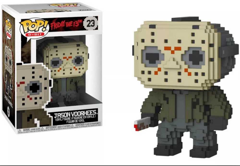 Funko Pop Friday The 13th Jason Voorhees 8-Bit Regular  - Friday the 13th vinyl figure collectible [Barcode 889698245968] - Main Image 3