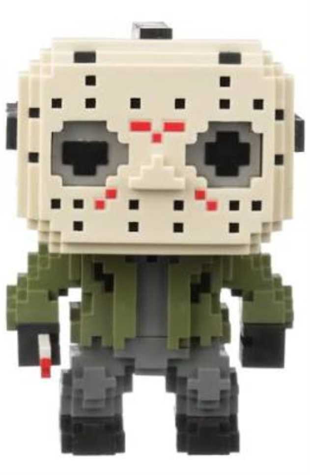 Funko Pop Friday The 13th Jason Voorhees 8-Bit Regular  - Friday the 13th vinyl figure collectible [Barcode 889698245968] - Main Image 4