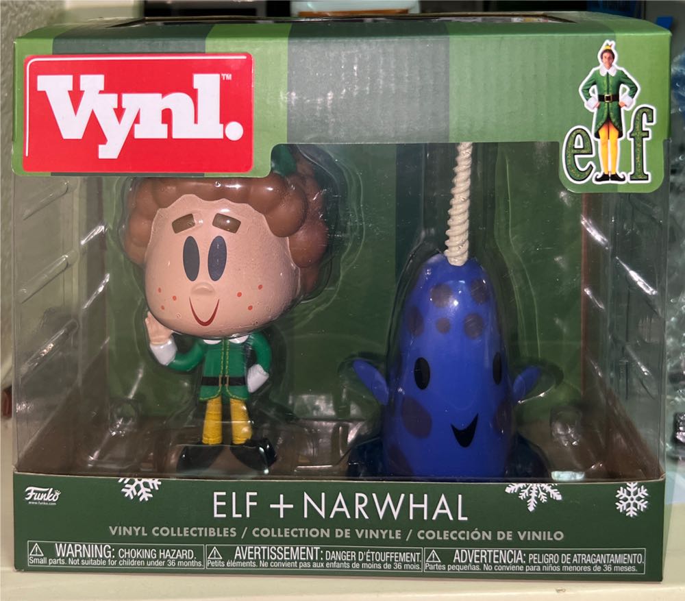 VYNL Elf+ Narwhal - Elf vinyl figure collectible [Barcode 889698265966] - Main Image 4