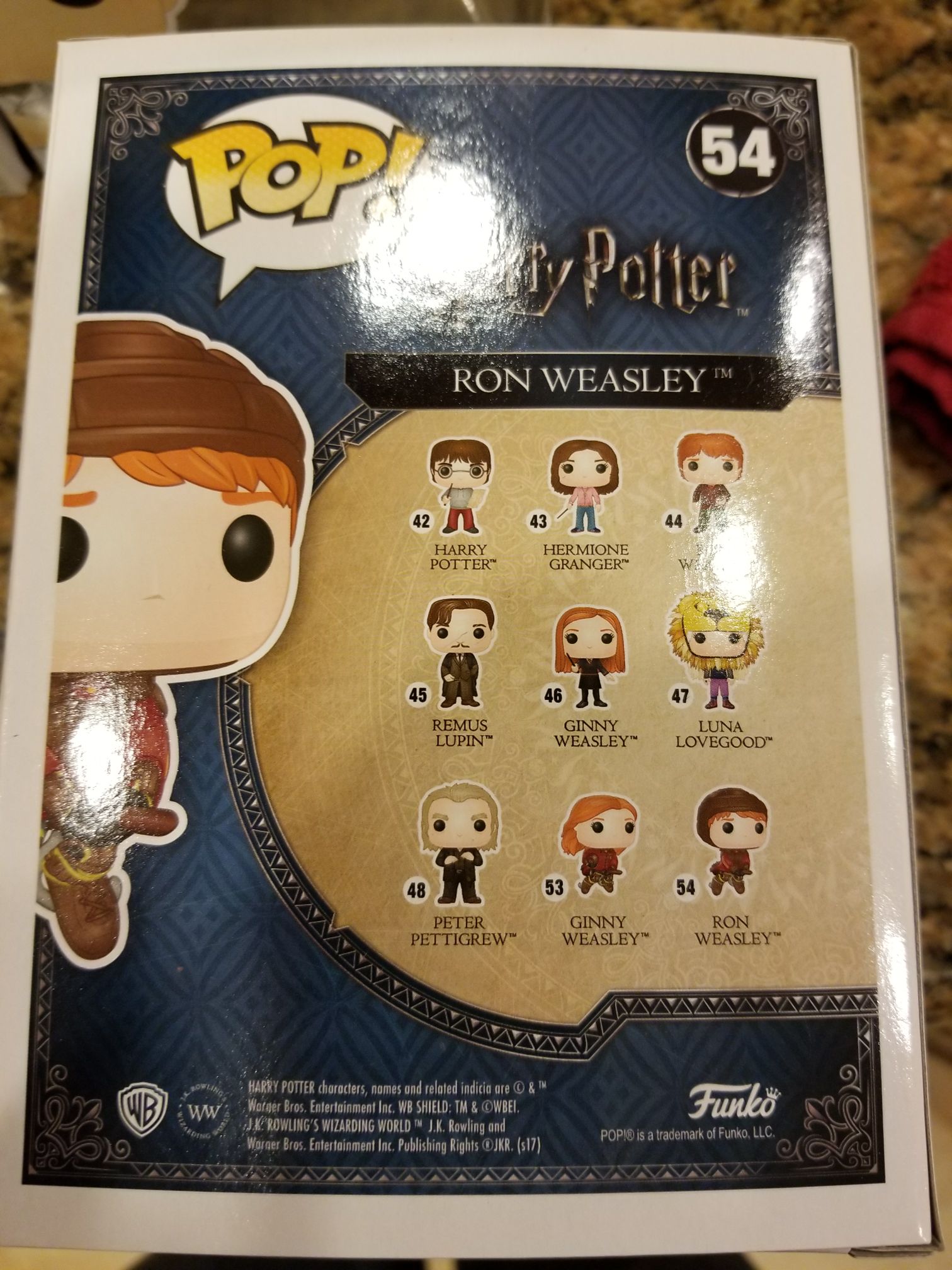 Ron Weasley - Harry Potter vinyl figure collectible [Barcode 889698267212] - Main Image 2