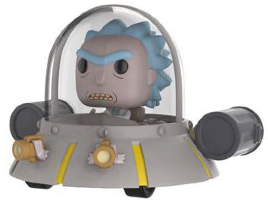 Rick’s Ship - Rick & Morty vinyl figure collectible - Main Image 2
