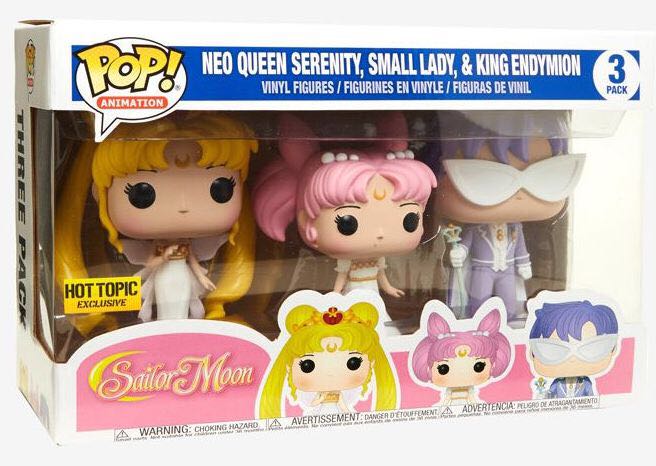 Sailor Moon: Neo Queen Serenity, Small Lady, & King Endymion  vinyl figure collectible [Barcode 889698128858] - Main Image 2