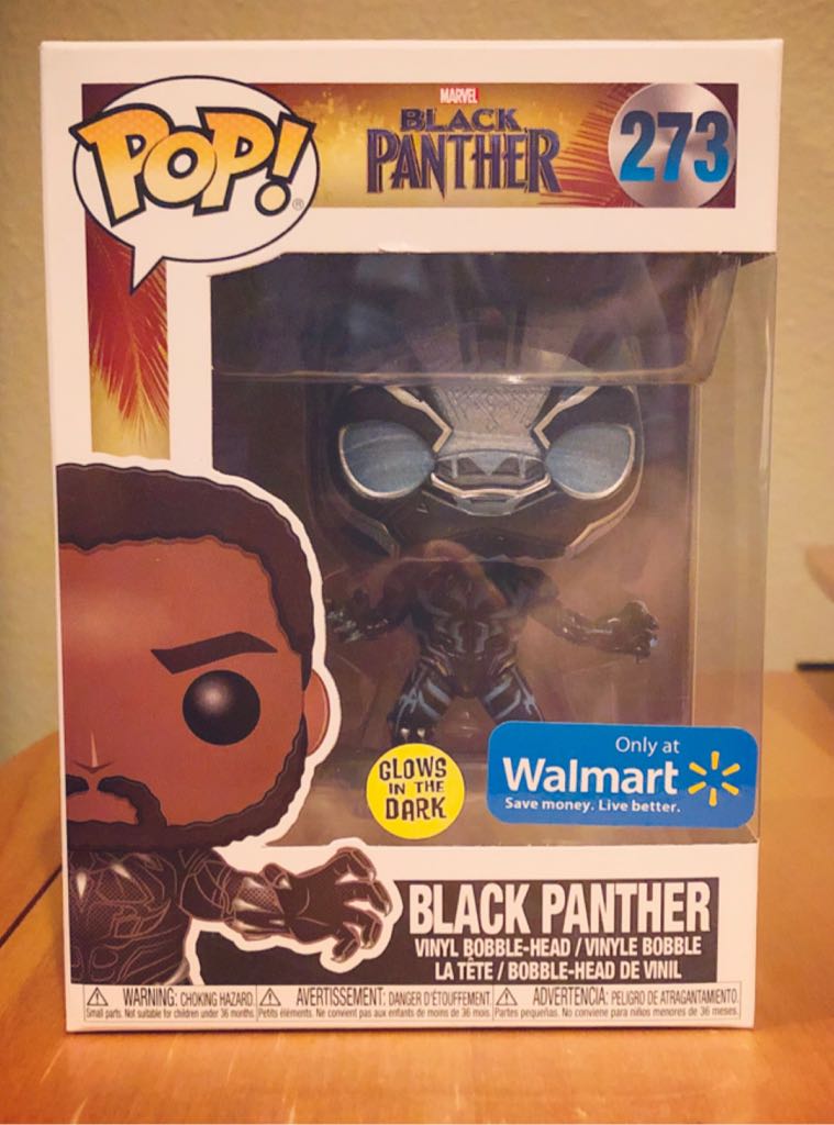 Black Panther: Black Panther (Glow) - Marvel Universe vinyl figure collectible - Main Image 2