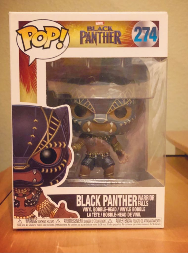 Black Panther (Warrior Falls)  vinyl figure collectible - Main Image 2