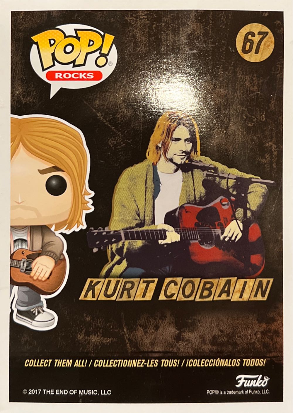 Kurt Cobain - Kurt Cobain vinyl figure collectible [Barcode 889698260909] - Main Image 3