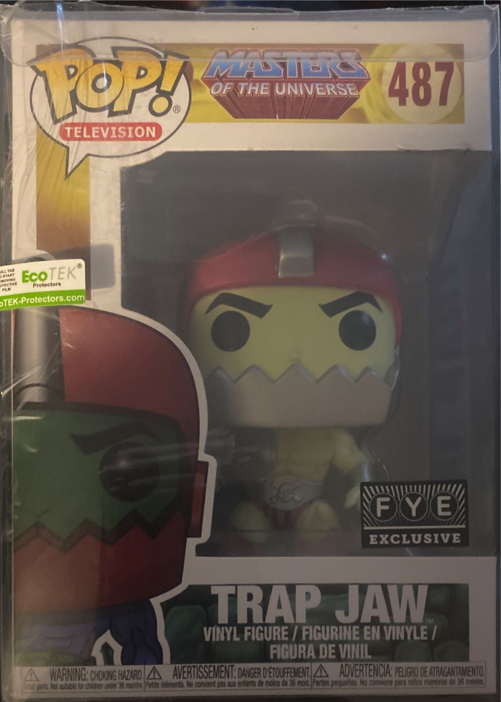 MOTU Trap Jaw - Masters of the Universe vinyl figure collectible [Barcode 889698261548] - Main Image 3