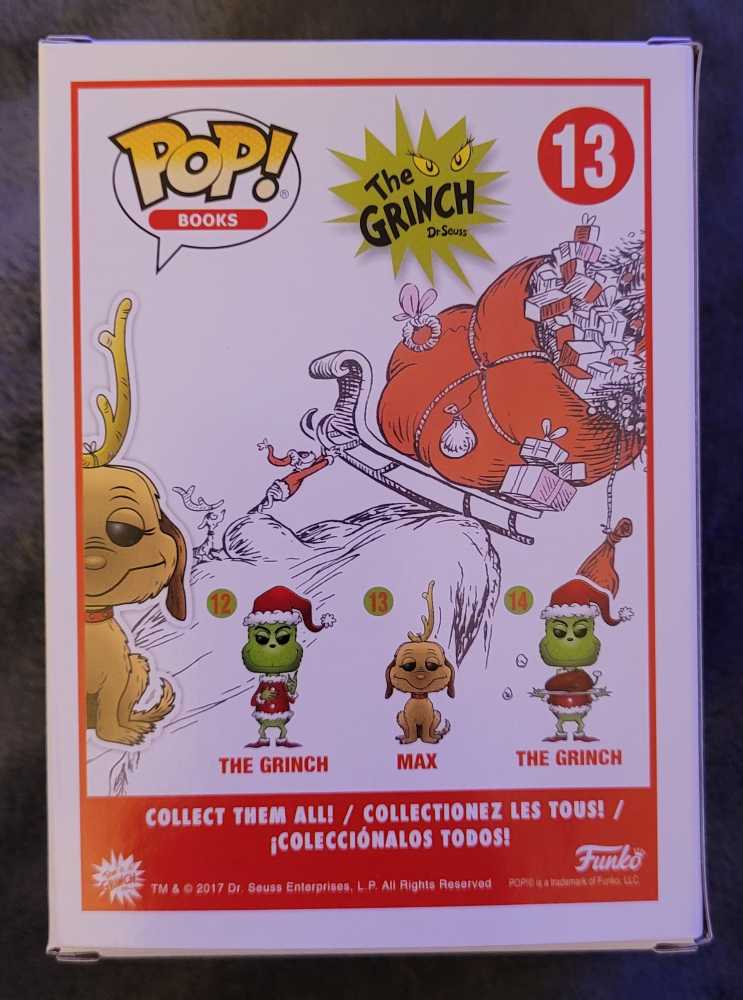 Max - How the Grinch Stole Christmas vinyl figure collectible - Main Image 4