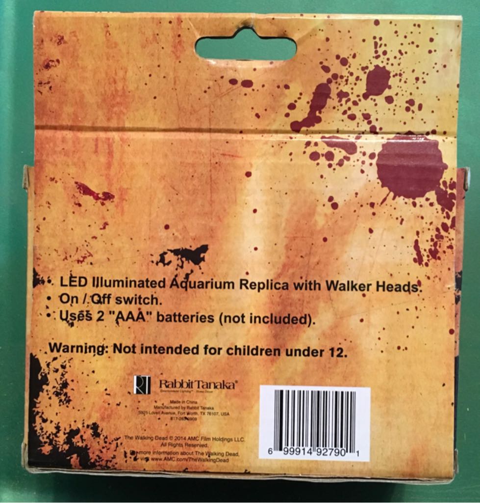 LED Paperweight The Walking Dead  vinyl figure collectible [Barcode 699914927901] - Main Image 2