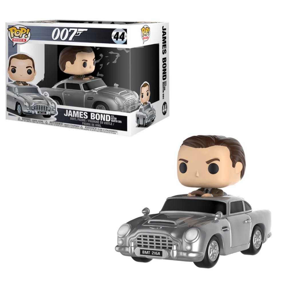 007: James Bond w/ Aston Martin DB5 - 007 vinyl figure collectible [Barcode 889698248204] - Main Image 2