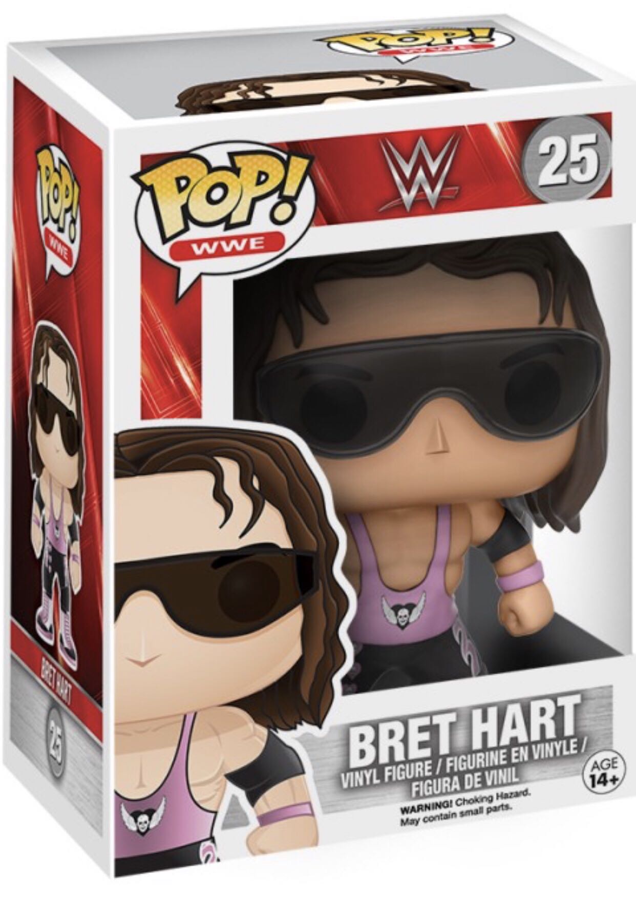 Bret Hart - WWE vinyl figure collectible - Main Image 3