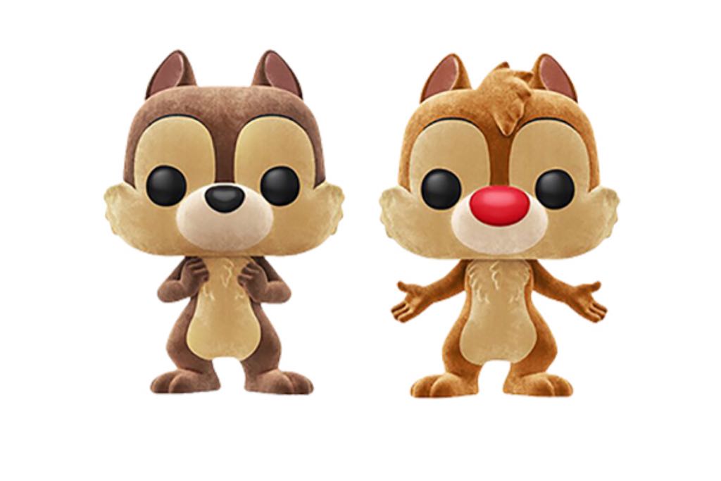 Chip and Dale(flocked) - Disney vinyl figure collectible - Main Image 2
