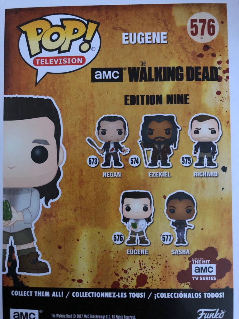 Eugene - The Walking Dead vinyl figure collectible [Barcode 889698252041] - Main Image 2